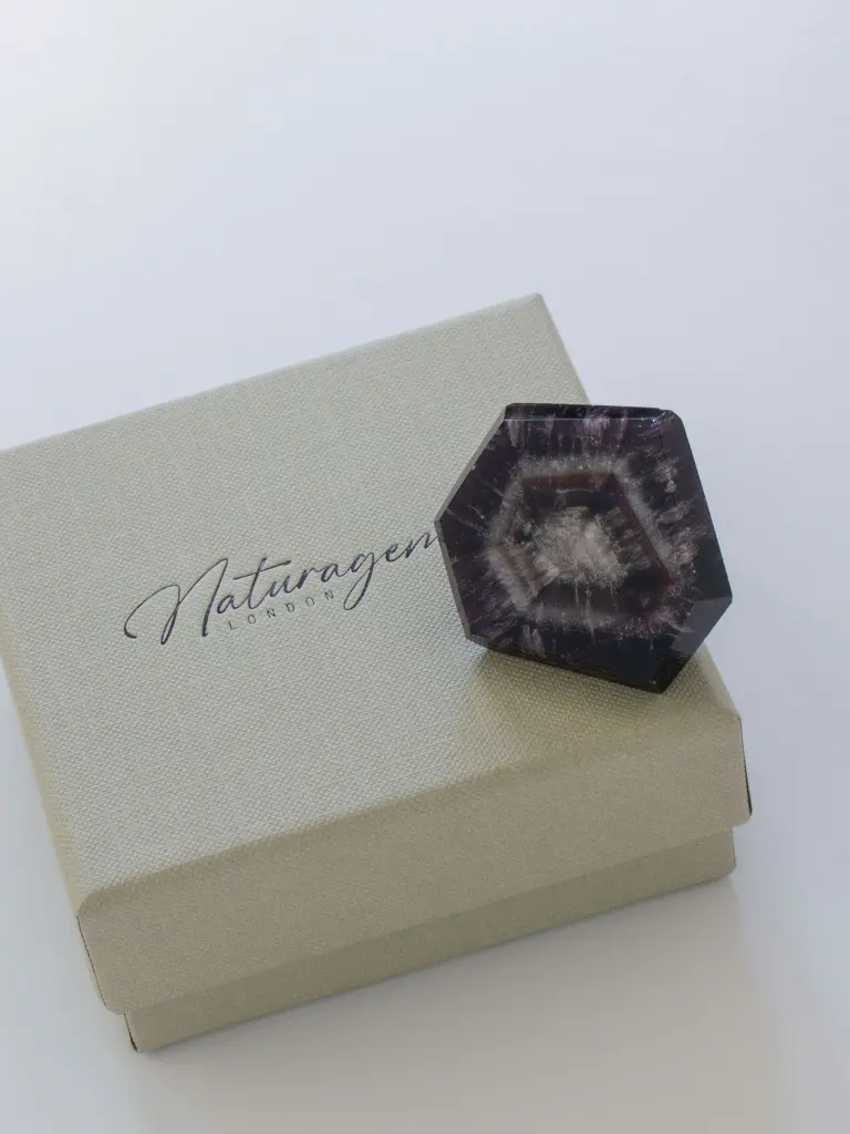 Rare Trapiche Amethyst 55g