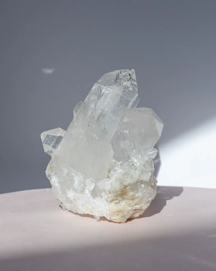 Rock Crystal Cluster 289g