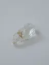 High Quality Clear Quartz With Rainbow Inclusion And Raw Side 52g