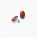 Red Jasper Cabochon Earrings