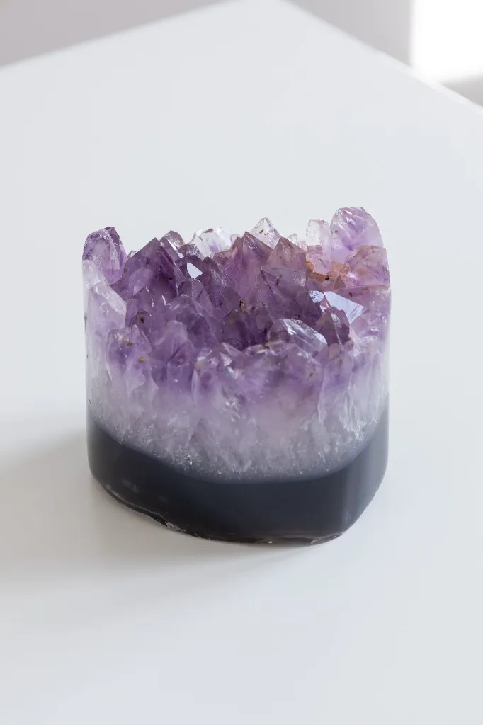 [NATC1047] Amethyst Freeform Cupcake