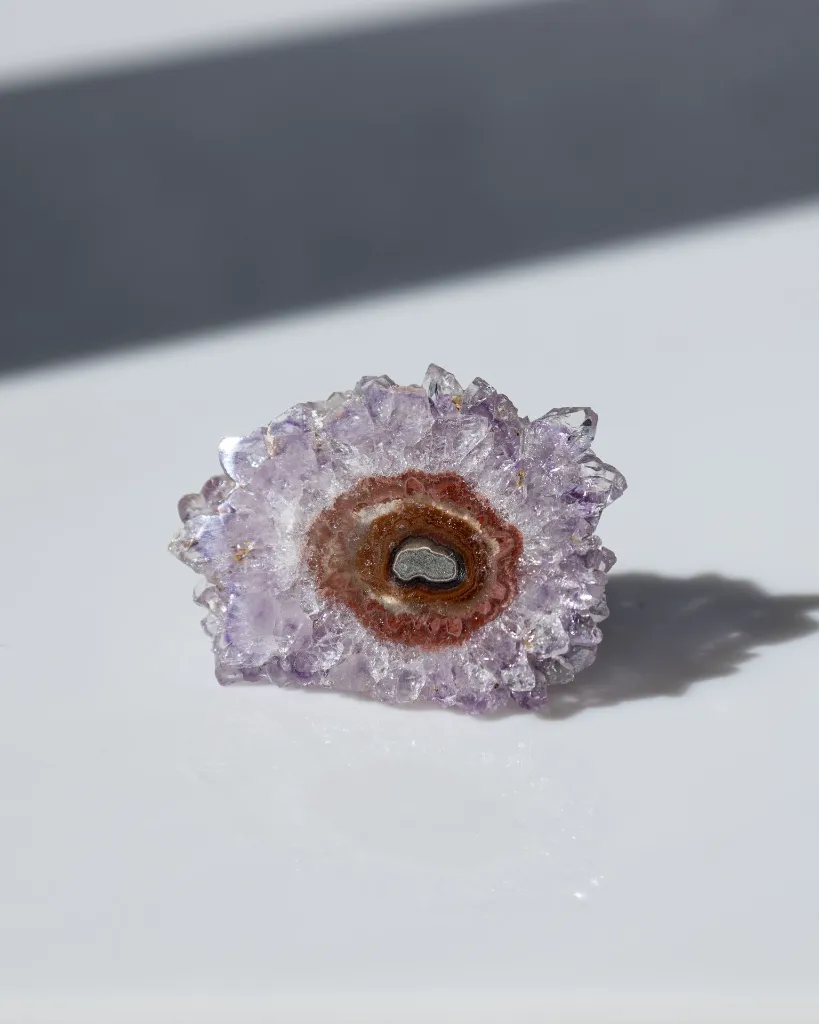 [NATC1052] Amethyst Stalactite Slice