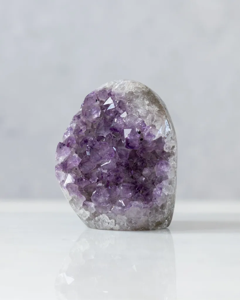 [NATC1065] Crystal Amethyst Freeform 269g