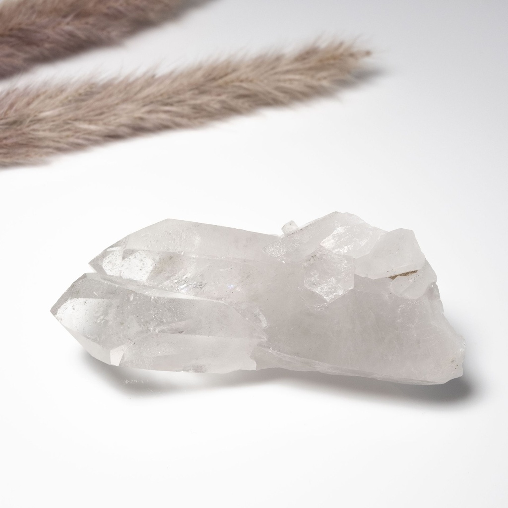 [NATC1073] Rock Crystal Cluster 174g