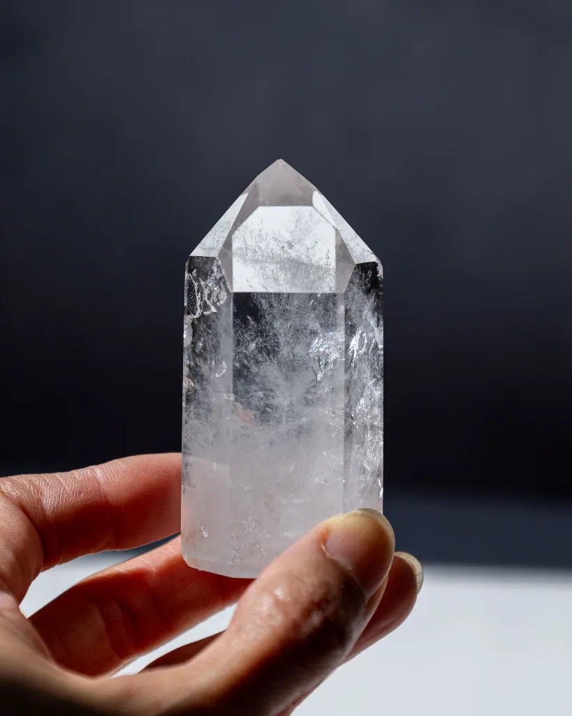 [NATC1118] Rock Crystal Tower 142g