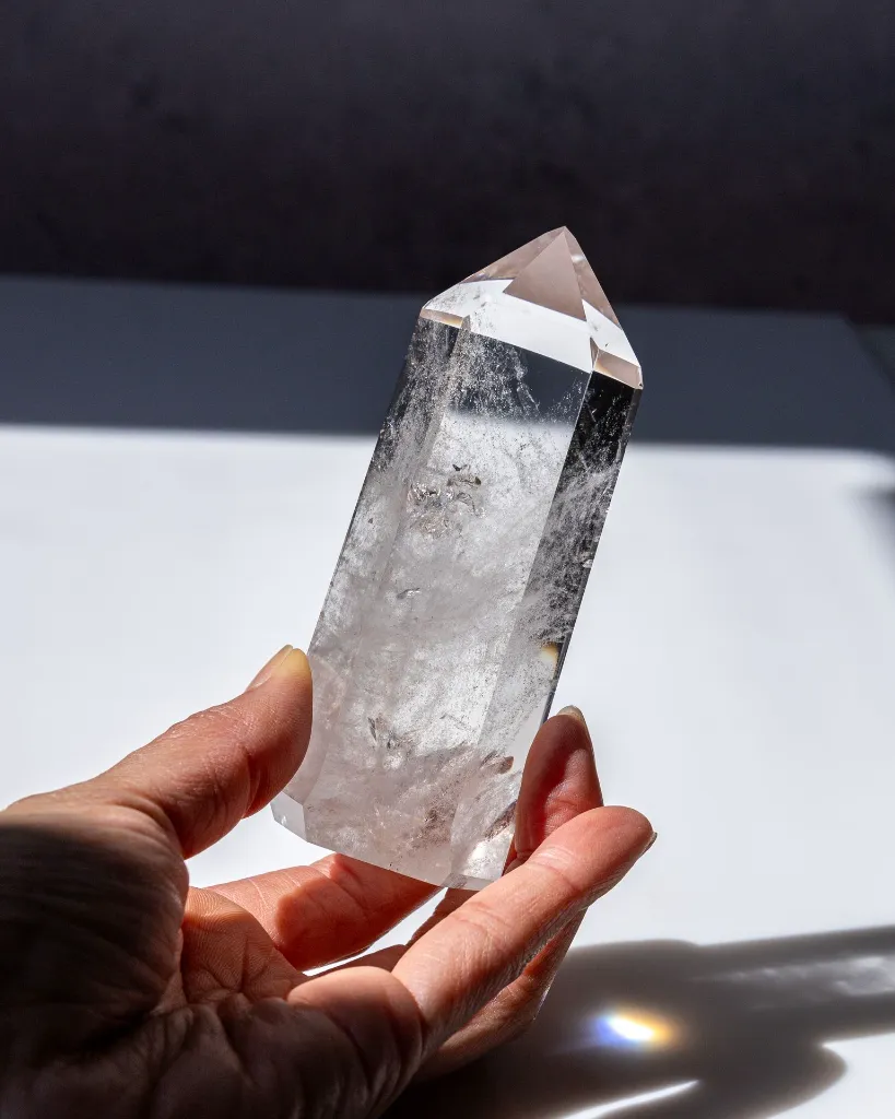 [NATC1121] Rock Crystal Tower 227g
