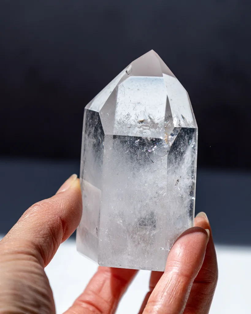 [NATC1122] Rock Crystal Tower 238g