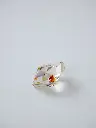 High Quality Clear Quartz With Rainbow Inclusion 35g