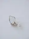 High Quality Clear Quartz With Rainbow And Raw Side 65g