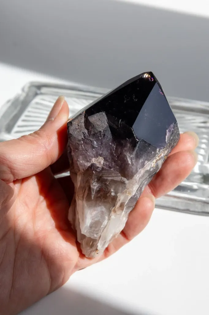 [NATC1161] Amethyst Dragon Tooth 210g